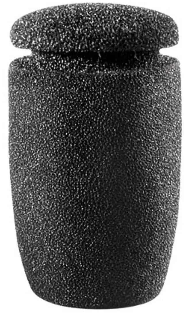 Main image of Audio-Technica 2-Stage Small Foam Windscreen, Black #AT8153