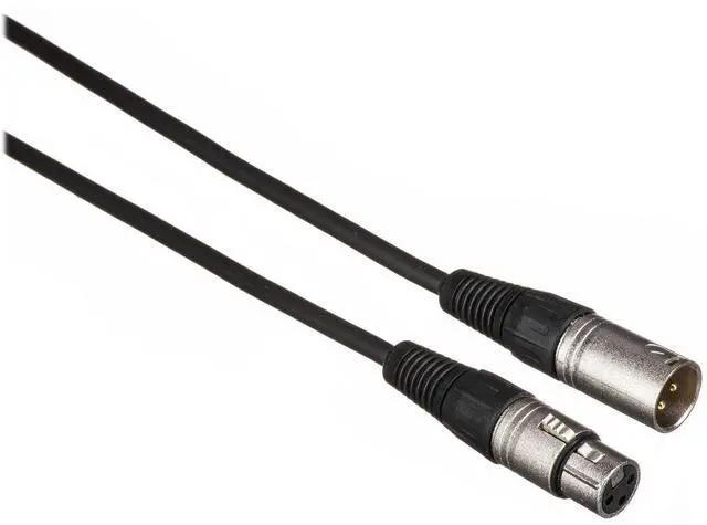 Alt view image 2 of 3 - Kramer Electronics 50' XLR (M) to XLR (F) Quad Style Cable #C-XLQM/XLQF-50