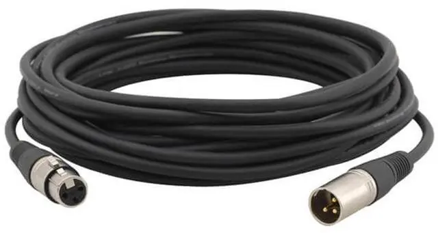 Alt view image 3 of 3 - Kramer Electronics 50' XLR (M) to XLR (F) Quad Style Cable #C-XLQM/XLQF-50