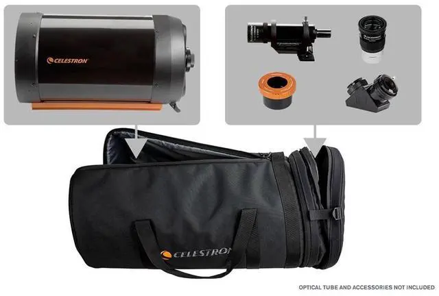 Alt view image 6 of 7 - Celestron Padded Telescope Bag for 11" Optical Tubes