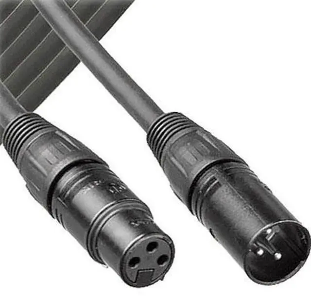 Alt view image 3 of 3 - Audio-Technica 3-pin XLR Male to 3-pin XLR Female Balanced Cable 6 ft