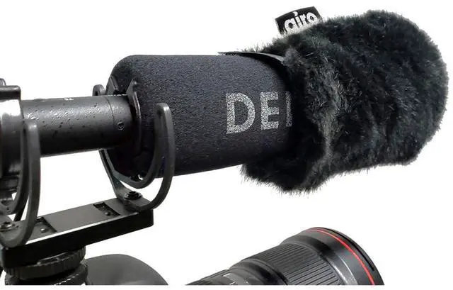 Alt view image 2 of 2 - K-Tek Airo Slip-on Custom Windscreen for Rode VideoMic/NTG1 or Deity D3/D3 Pro Microphones