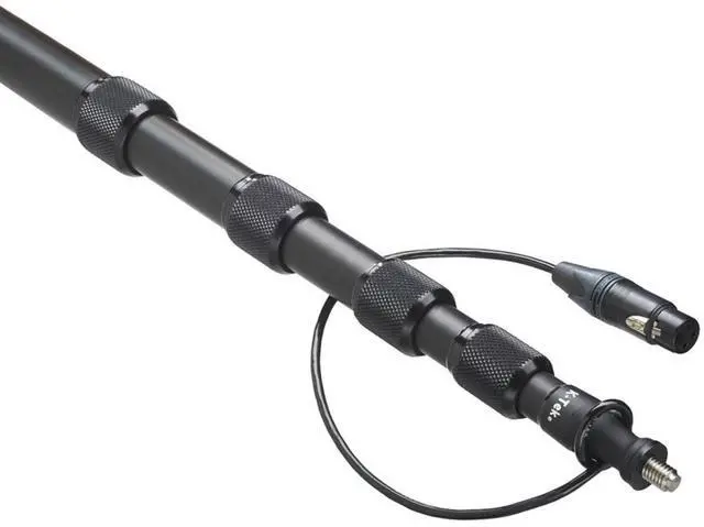 Alt view image 7 of 11 - K-Tek KE110CC 5-Section Avalon Series Boom Pole Bottom