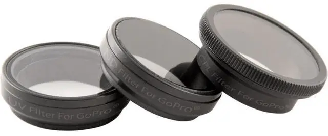 Alt view image 2 of 4 - Bower Xtreme Action Series Filter Kit, 3 Pack #XAS-FK4