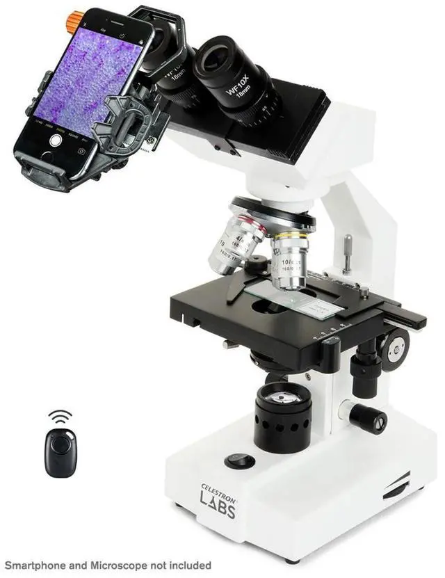 Alt view image 5 of 7 - Celestron NexGO 2-Axis Universal Smartphone Adapter Kit with Bluetooth Remote Shutter Controller