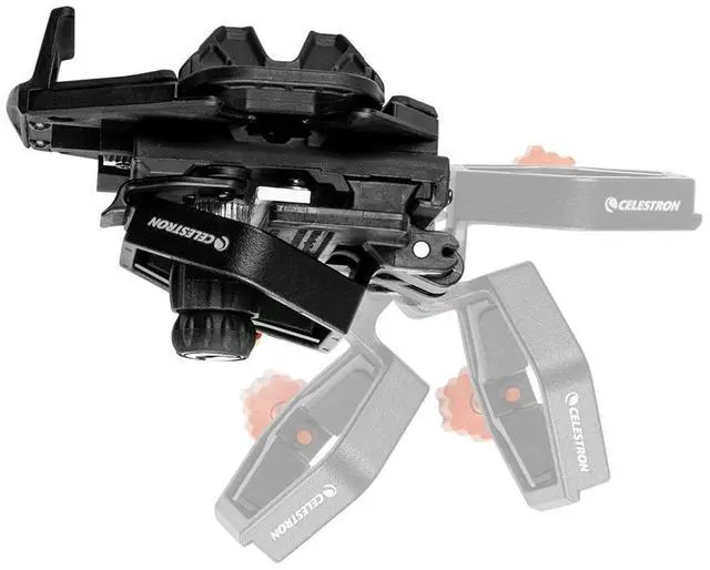 Alt view image 6 of 7 - Celestron NexGO 2-Axis Universal Smartphone Adapter Kit with Bluetooth Remote Shutter Controller