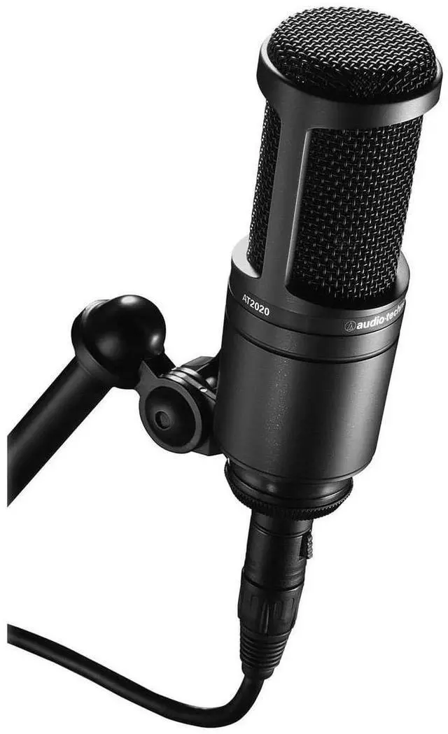 Alt view image 4 of 7 - Audio-Technica AT2020 Cardioid Condenser Microphone Recording Setup Kit