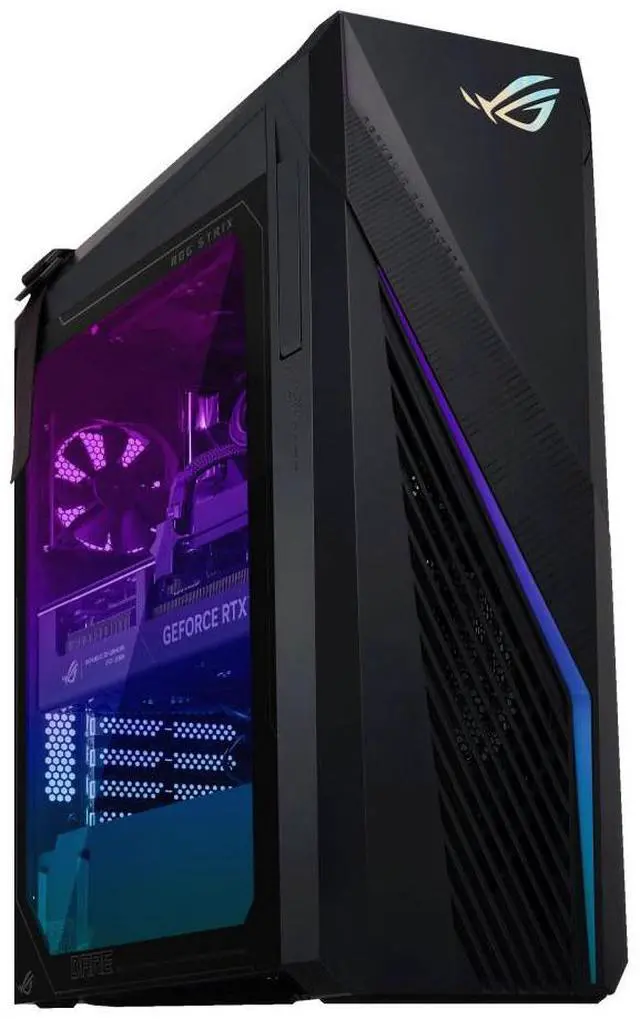 Alt view image 2 of 16 - Asus ROG G16CHR G16CHR-XS776S Gaming Desktop Computer Intel Core i7 14th Gen i7-14700F 32 GB 1 TB SSD Tower Gray Intel Chip Windows 11 Pro NVIDIA GeForce RTX 4070 SUPER G16CHRXS776S