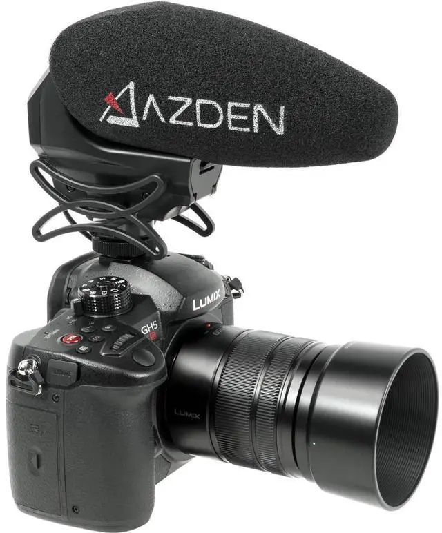 Alt view image 6 of 7 - Azden SMX-30 Stereo/Mono Switchable Video Microphone