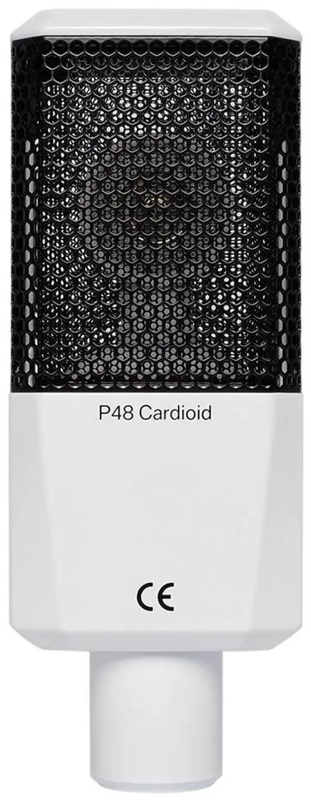Alt view image 3 of 9 - Lewitt LCT-240 Pro Cardioid Condenser Microphone, White #LCT-240-PRO-WHT