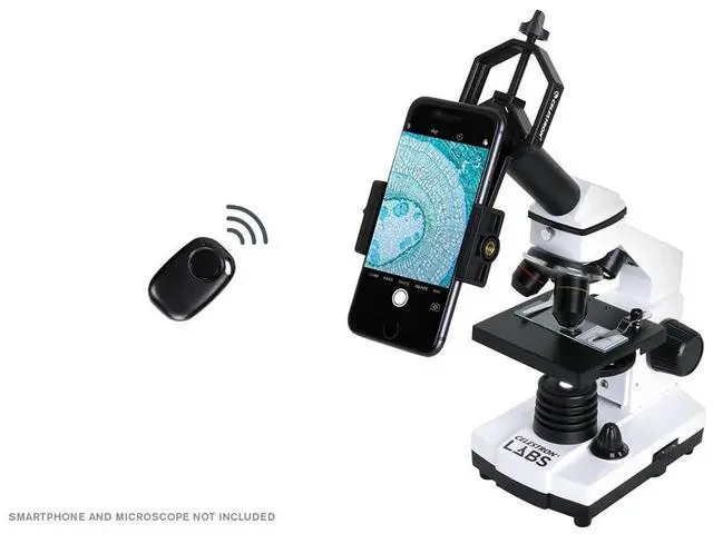 Alt view image 7 of 7 - Celestron 1.25" Smartphone Adapter DX Kit with Bluetooth Shutter Remote