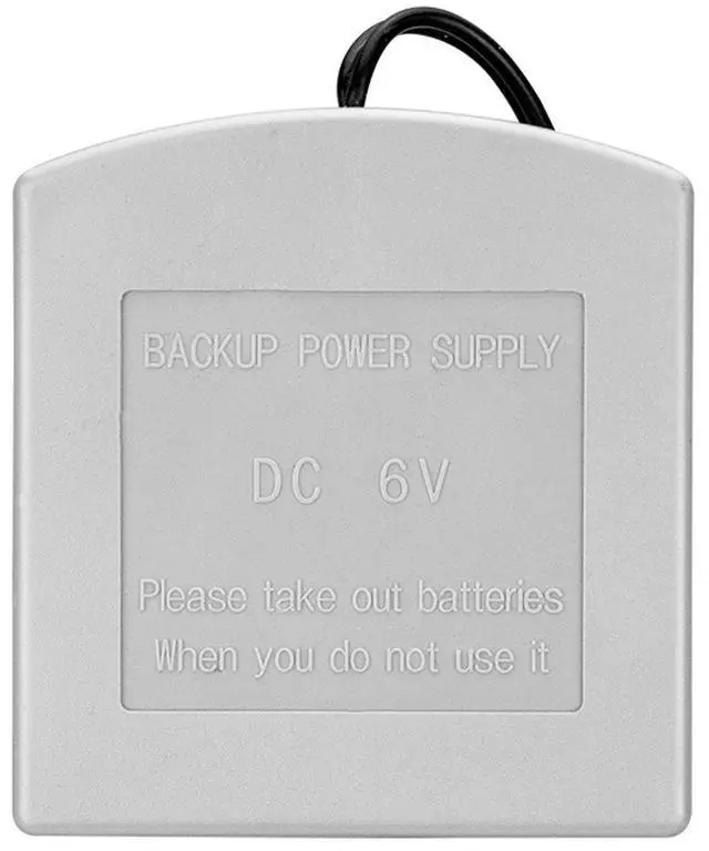 Alt view image 8 of 8 - Barska External Battery Pack For Barska Safes, 7 in Cord, Tan, 2.5 x 2.75 x 0.7