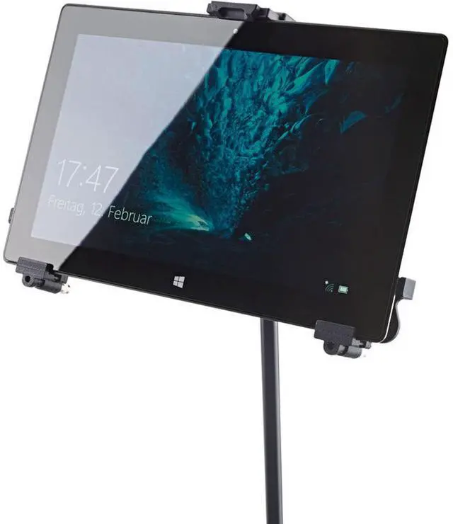 Alt view image 8 of 10 - k&m universal ipad/tablet holder music stand 19790.516.55