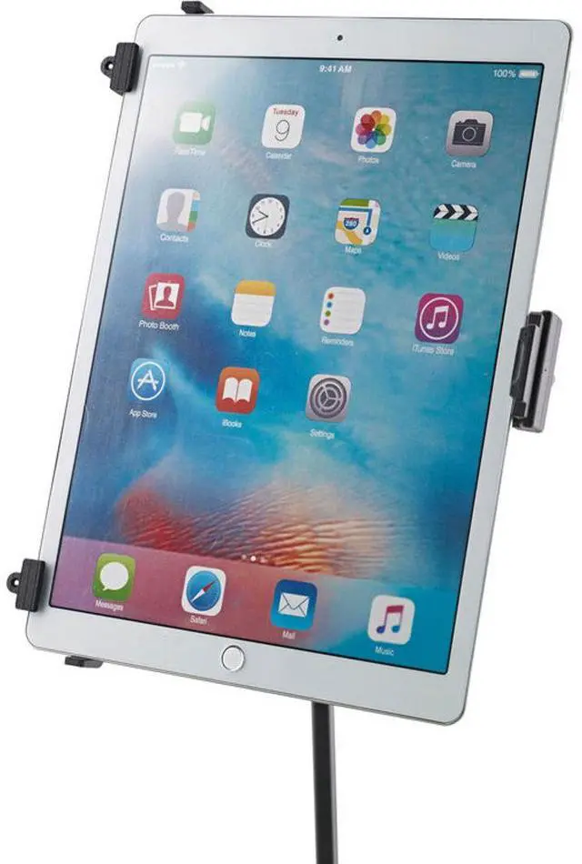 Alt view image 9 of 10 - k&m universal ipad/tablet holder music stand 19790.516.55