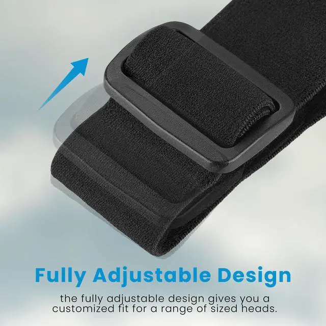 Alt view image 4 of 7 - Froggi Head Strap Mount for GoPro HERO 13, 12, 11, 10, 9, 8 Camera