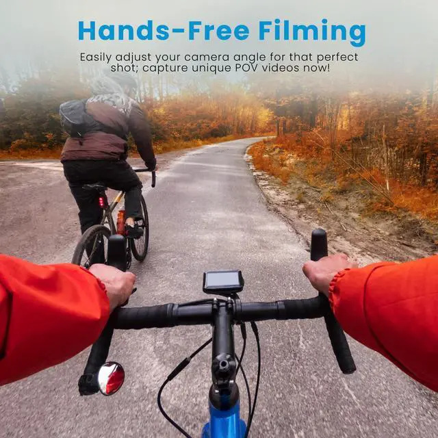 Alt view image 5 of 7 - Froggi Head Strap Mount for GoPro HERO 13, 12, 11, 10, 9, 8 Camera