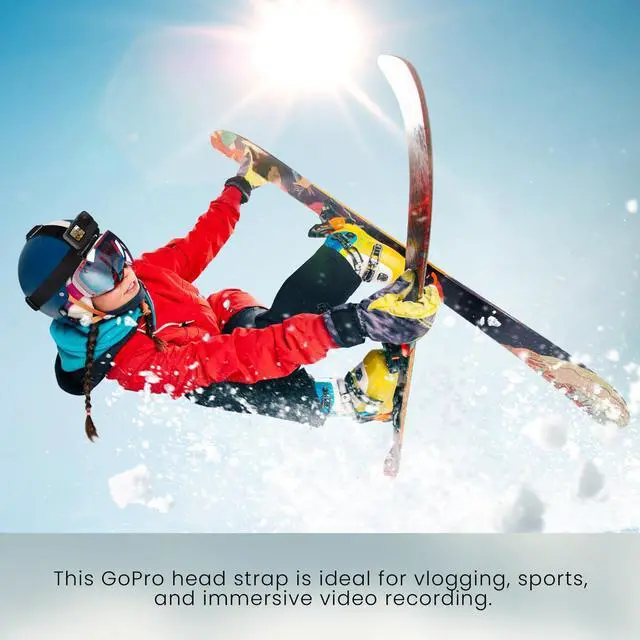 Alt view image 6 of 7 - Froggi Head Strap Mount for GoPro HERO 13, 12, 11, 10, 9, 8 Camera