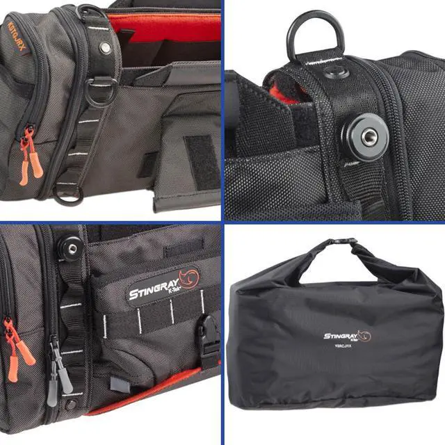 Alt view image 7 of 7 - K-Tek Stingray Junior X Audio Mixer Recorder Bag #KSTGJRX