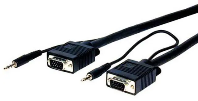 Alt view image 6 of 6 - VGA W/AUDIO HD15 M/M CBLE 50FT