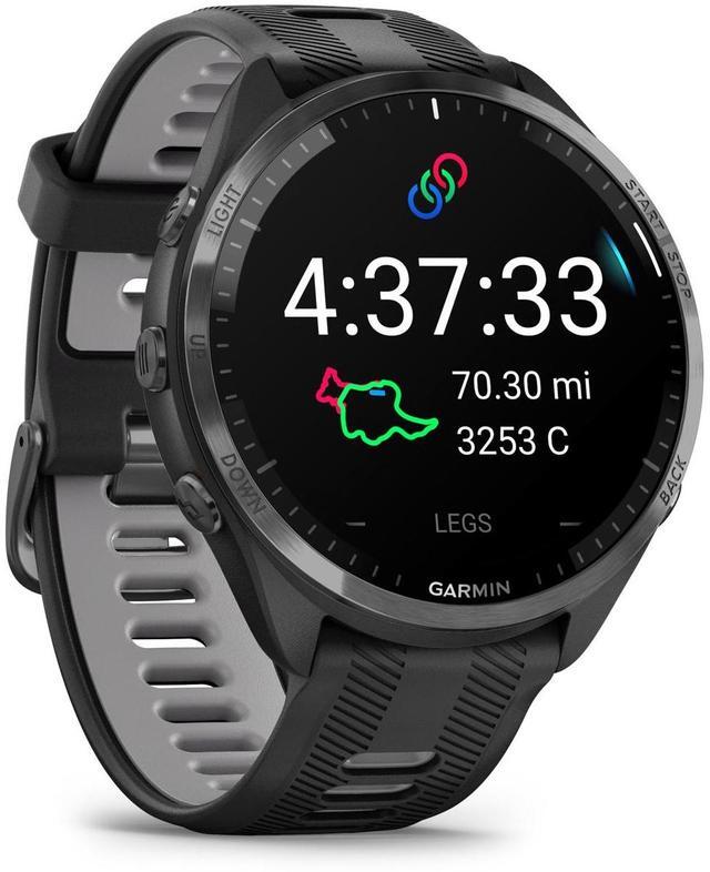 Alt view image 15 of 19 - Garmin Forerunner 965 Running Watch - Carbon Gray