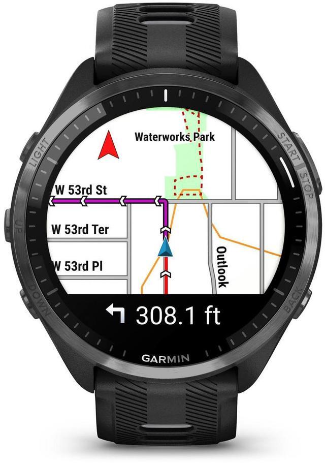 Alt view image 16 of 19 - Garmin Forerunner 965 Running Watch - Carbon Gray