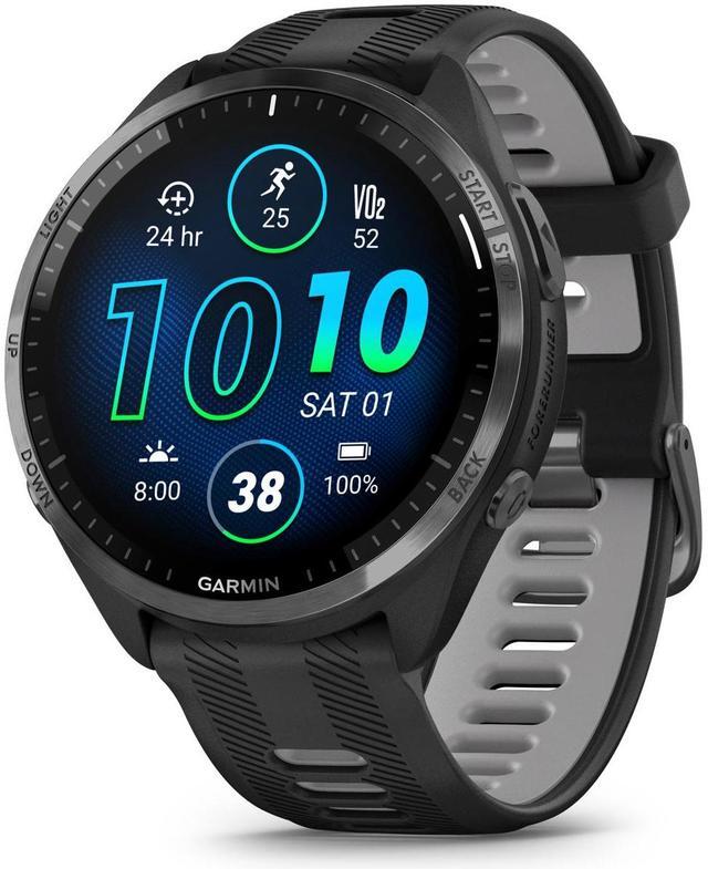 Alt view image 13 of 19 - Garmin Forerunner 965 Running Watch - Carbon Gray