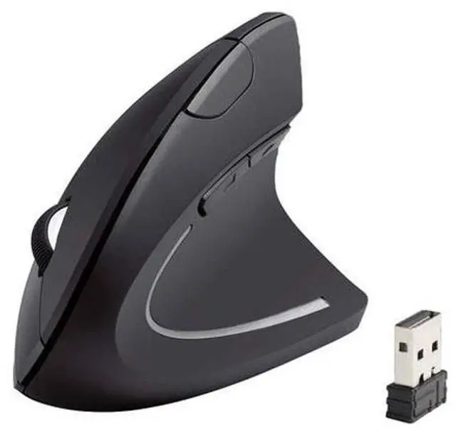 Alt view image 2 of 6 - iMicro 10 Pack MO-WVEO01 2.4GHz Wireless Vertical Ergonomic Optical Mouse,
