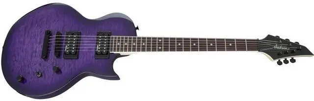 Alt view image 8 of 10 - Jackson JS Series Monarkh SC JS22Q Electric Guitar Transparent Purple Burst