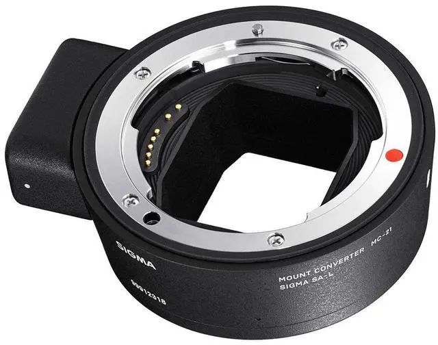Alt view image 2 of 17 - Sigma MC-21 Mount Converter/Lens Adapter (Sigma EF-Mount Lenses to Leica L)