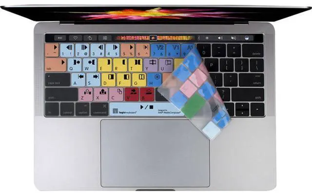 Alt view image 3 of 3 - LogicKeyboard Avid Media Composer Keyboard Cover for Mac
