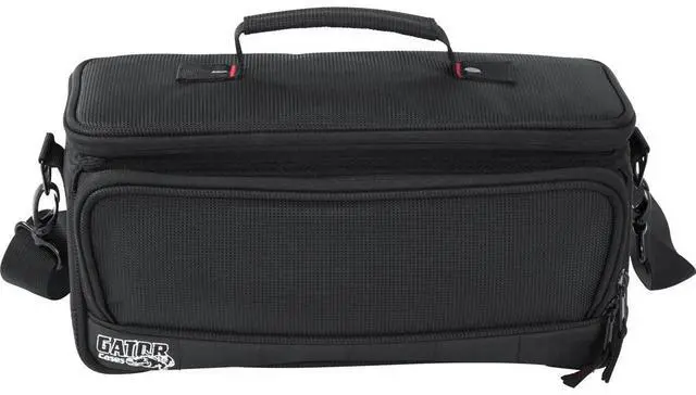 Alt view image 11 of 15 - Gator Cases Padded Nylon Bag Custom Fit for Behringer X-AIR Mixer, 13.1x6.25x6"