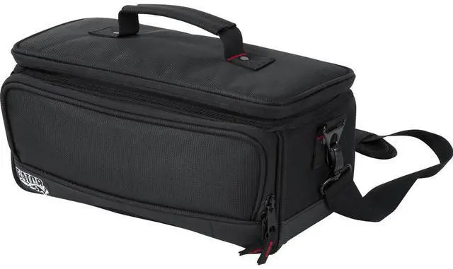 Alt view image 13 of 15 - Gator Cases Padded Nylon Bag Custom Fit for Behringer X-AIR Mixer, 13.1x6.25x6"