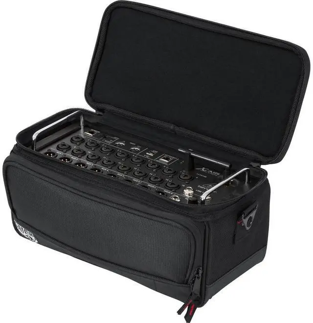 Alt view image 15 of 15 - Gator Cases Padded Nylon Bag Custom Fit for Behringer X-AIR Mixer, 13.1x6.25x6"