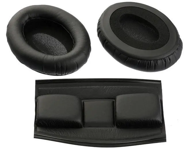 Alt view image 2 of 2 - sennheiser bundle genuine replacement ear pads & headband cushions for sennheiser hd280 hd280pro hd281 hmd280 hmd281 headphones