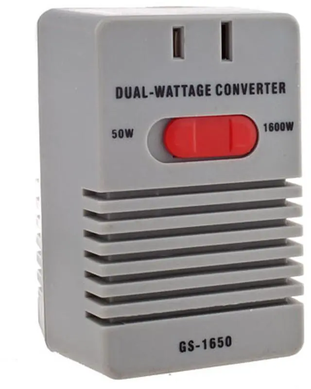 Alt view image 3 of 7 - Adorama 1650W 220 to 110 Voltage Converter Plug Adapter Kit