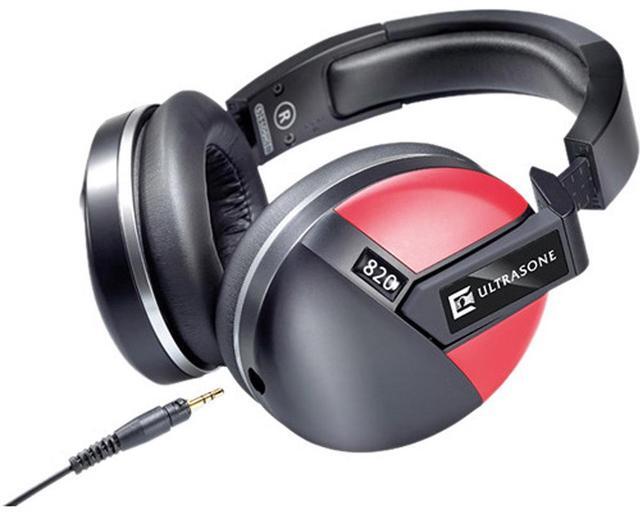 Alt view image 7 of 9 - Ultrasone Performance 820 Closed Back Headphones Red