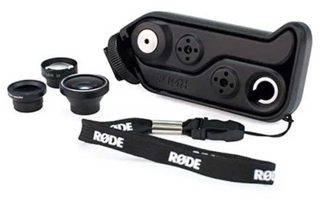 Alt view image 3 of 6 - Rode RODEGRIP+ Multi-purpose mount & lens kit for iPhone 4 & iPhone 4S