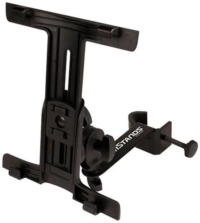 Alt view image 11 of 14 - Ultimate Support JS-MNT101 Universal Holder for iPads and iPad mini, 5.5" Extension Bar Length