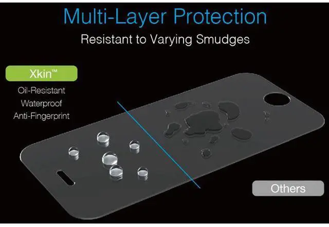 Alt view image 8 of 10 - Just Mobile SP279 Xkin Tempered Glass iPhone 7 Plus