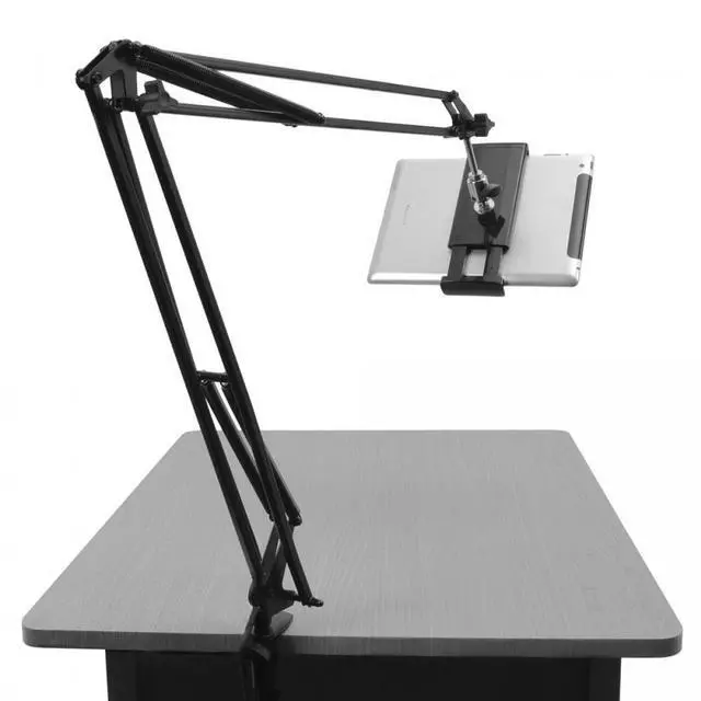 Alt view image 15 of 19 - On-Stage MBS5000 Broadcast/Webcast Boom Arm with XLR Cable