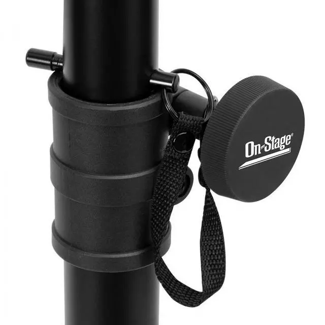 Alt view image 8 of 8 - On Stage SS7761B All-Aluminum Speaker Stand