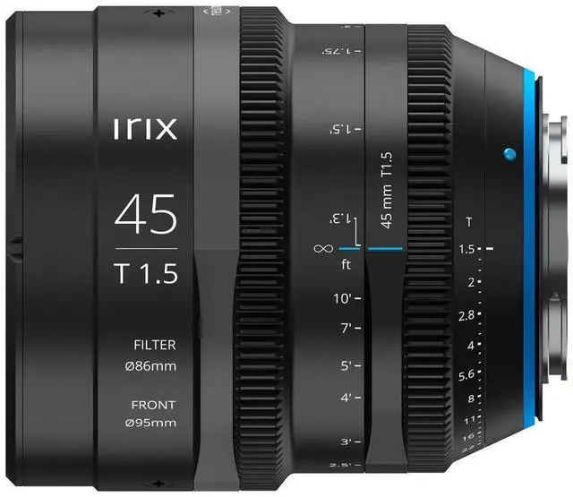 Alt view image 2 of 9 - IRIX 45mm T1.5 Cine Lens for Sony E, Feet