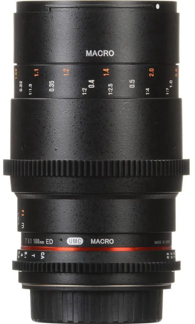 Alt view image 8 of 11 - Rokinon 100mm T3.1 Telephoto Macro Cine DS Lens for Sony E Mount Cameras