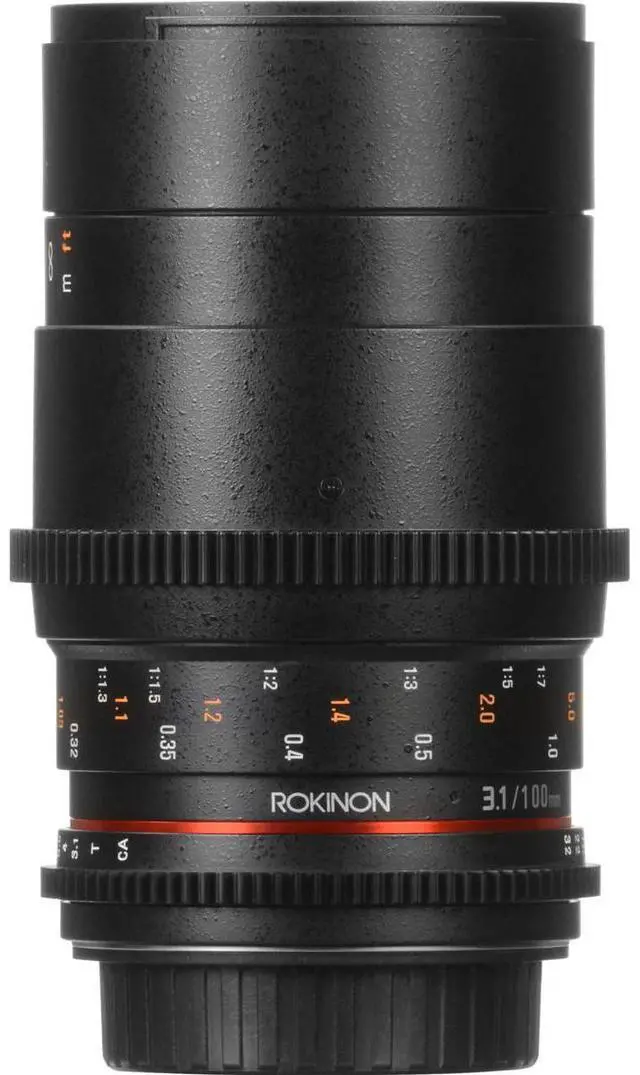 Alt view image 10 of 11 - Rokinon 100mm T3.1 Telephoto Macro Cine DS Lens for Sony E Mount Cameras