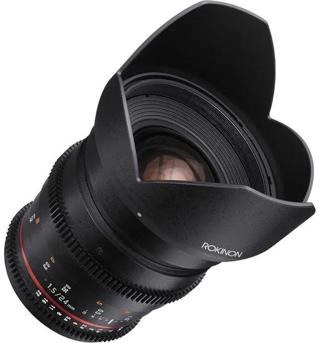 Alt view image 17 of 20 - Rokinon 24mm T1.5 Cine Wide Angle Lens for Canon EF Mount #DS24M-C