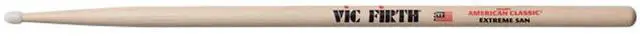 Alt view image 6 of 9 - Vic Firth Extreme 5A American ClassicÃƒâ€šÃ‚Â® Nylon Tip Hickory Drumsticks