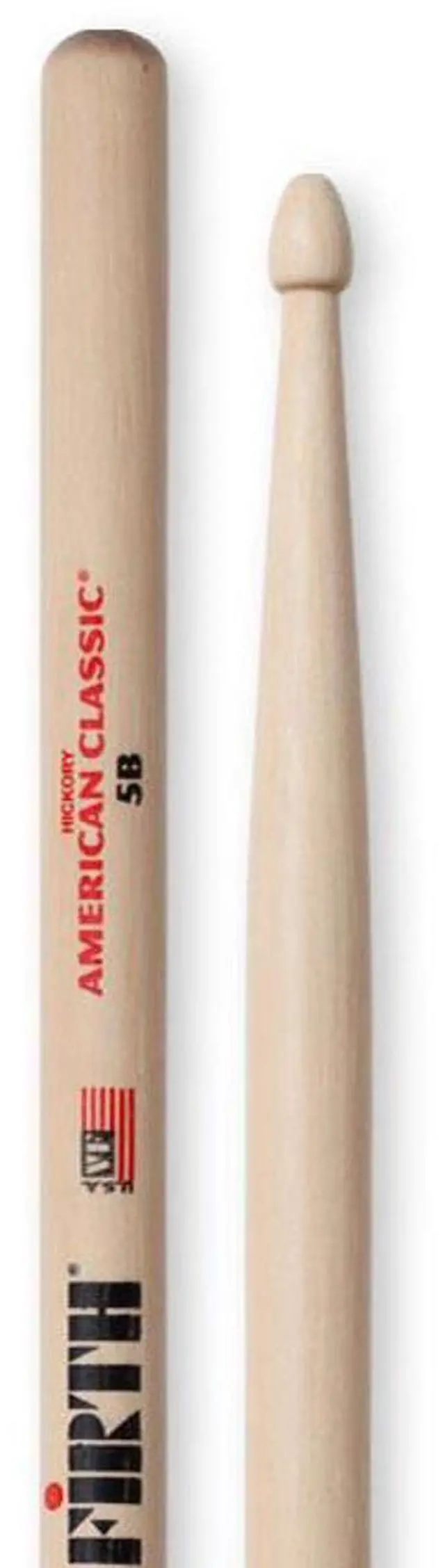 Alt view image 9 of 9 - Vic Firth American Classic 5BW Wood Tip Drumsticks