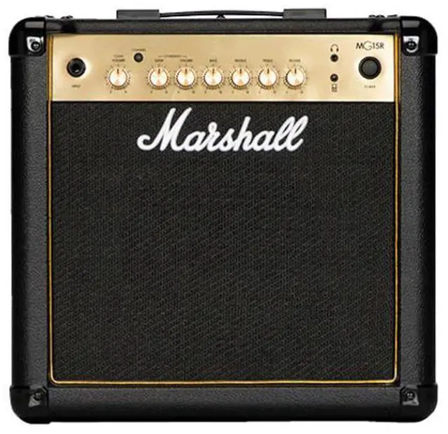 Alt view image 6 of 10 - Marshall MG15GR 15W 1x8 Guitar Combo Amp