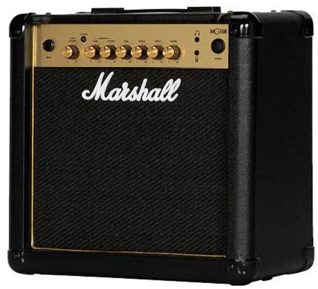 Alt view image 9 of 10 - Marshall MG15GR 15W 1x8 Guitar Combo Amp