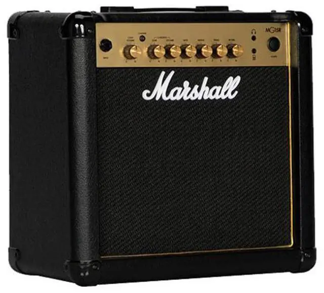 Alt view image 7 of 10 - Marshall MG15GR 15W 1x8 Guitar Combo Amp